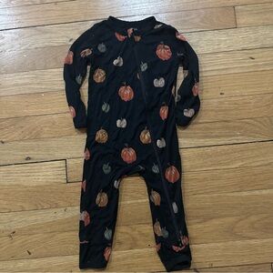 Kyte BABY Pumpkin Zippered Romper